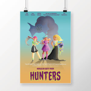 Sexy Beasts Poster - Mongolian Death Worm Hunters