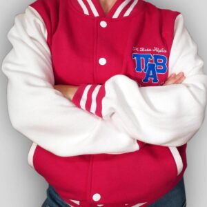 Double Love Pi Beta Alpha Varsity Jacket