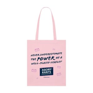 Agony Rants - Tote - Pink